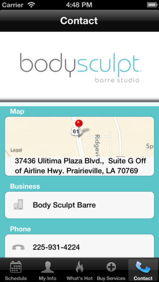 【免費健康App】Body Sculpt Barre Studio-APP點子