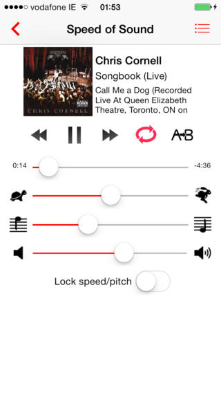 【免費音樂App】Speed of Sound: Slow down music-APP點子