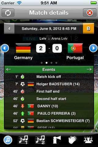 iCup HD+ Euro 2012 Multilanguage - LIVE screenshot 2