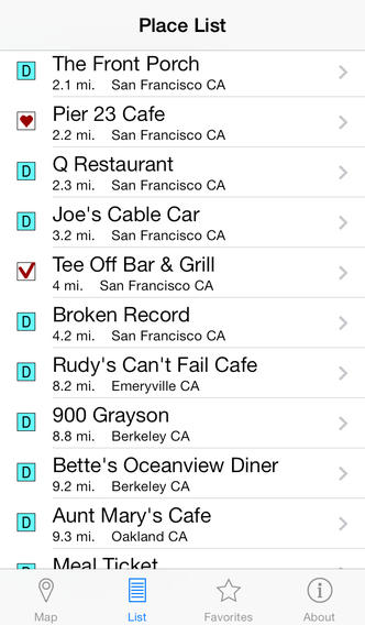 【免費生活App】Diners, Drive-ins and Dives Locator by MapMuse-APP點子