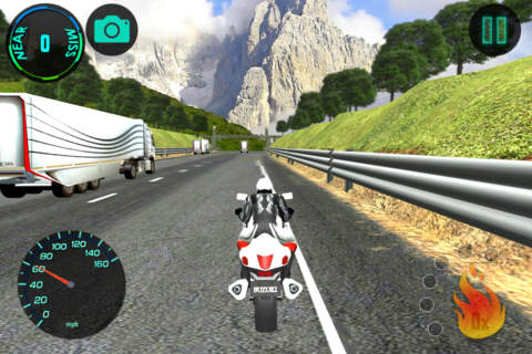 Extreme Highway Rider Free screenshot 2