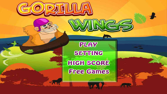 【免費遊戲App】Gorilla wings - Fly like a bird, this is possible-APP點子