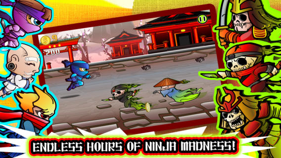 【免費遊戲App】Ninjas Vs. The Undead - PRO and Fun Temple Running Action Game-APP點子