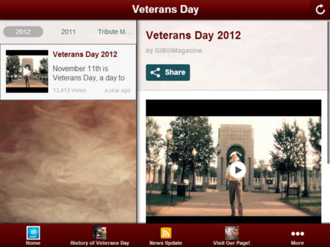 【免費書籍App】Veterans Day-APP點子