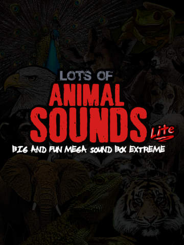 【免費娛樂App】Lots of Animal Sounds Lite: Big and Mega Sound Box Extreme-APP點子