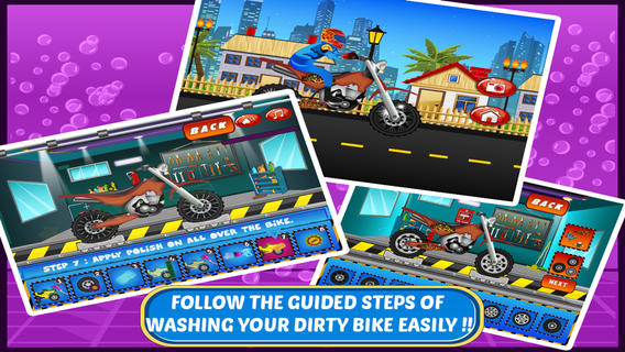 【免費遊戲App】Dirt Bike Wash – Clean Best Bikes in your own washing service station-APP點子