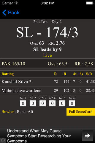 Cricket Live Score and Schedule screenshot 4