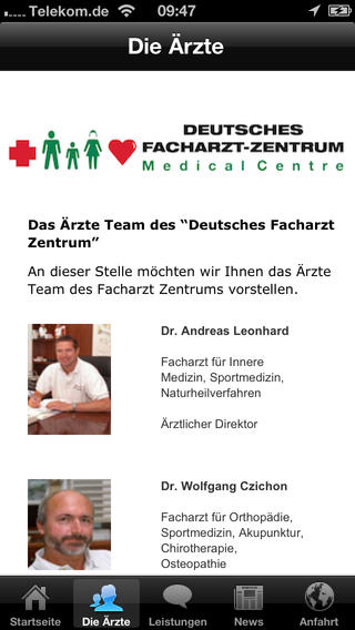 【免費醫療App】Deutsches Facharzt Zentrum Mallorca-APP點子