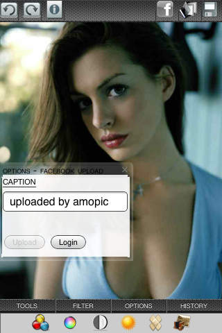 Amopic Facebook uploader