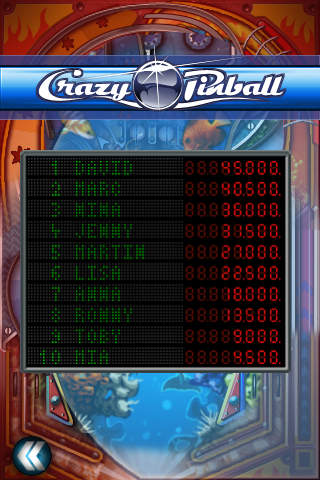 Crazy Pinball Deep Blue screenshot 4