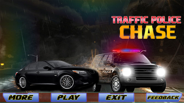 Traffic Police Chase: Violation Ticket Challan