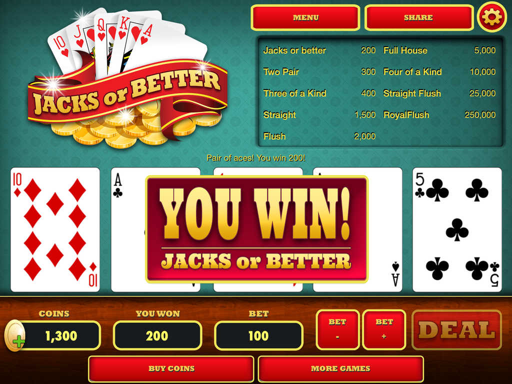 Video poker 9 6 jacks or better