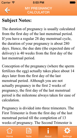 【免費醫療App】My Pregnancy Calculator-APP點子