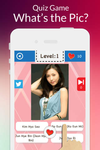 Korean Actress Guess - Popular K Pop World Trivia screenshot 3