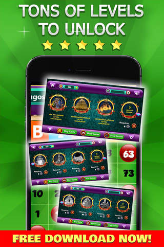 Bingo Mega Win - Play no Deposit Bingo Game with Multiple Cards for FREE ! screenshot 2