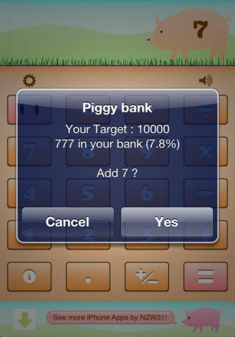 Piggy Calc screenshot 3