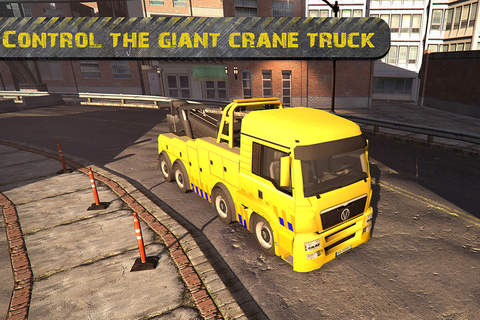 City Crane Parking 2015 : 3D Realistic Heavy Monster Vehicle Parking Challenge Simulator Pro screenshot 3