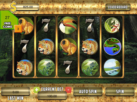 【免費遊戲App】AAA Amazon Jungle Slots FREE Casino Game - Daily Chip Bonus-APP點子