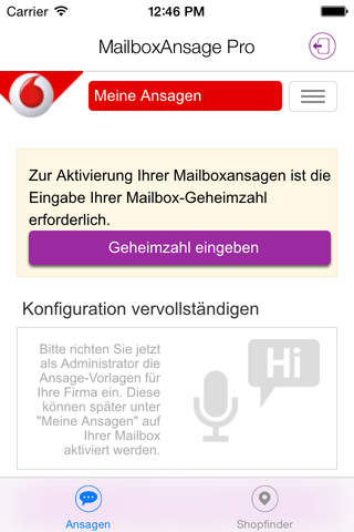 MailboxAnsage Pro screenshot 2