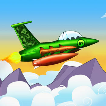 Jet Fighter Battle Bomber - great air plane shooter game LOGO-APP點子