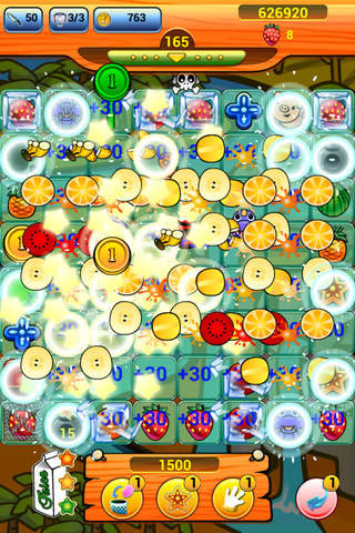 Fruit Genius -- The most challenging puzzle game depends on how smartly you slash ! screenshot 2