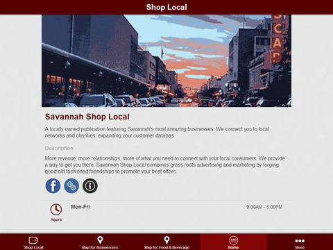 【免費商業App】Savannah Shop Local-APP點子