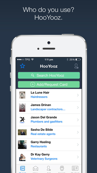 HooYooz – Find who your Friends Use