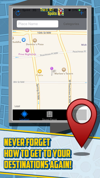 Track My Spots: Location Finder