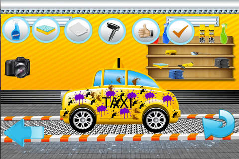 Crazy Taxi Gone Wash: Free HD Car Washing Game screenshot 4
