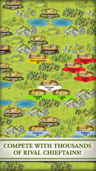 【免費遊戲App】Celtic Tribes - Building MMO-APP點子