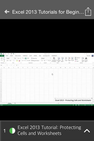 Full Course for Microsoft Excel 2013 in HD screenshot 3