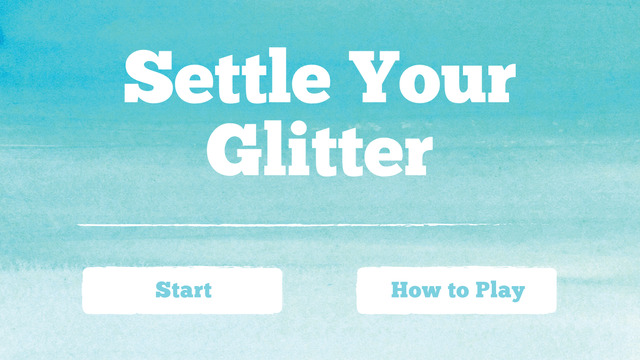 Settle Your Glitter