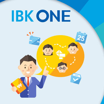 IBK ONE모임 LOGO-APP點子