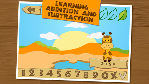免費下載教育APP|Safari Math – Addition and Subtraction game, Fun Mental Math Tricks for kids and adults! app開箱文|APP開箱王