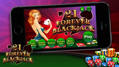 Screenshot 2 21 навсегда Блэкджек — High Stakes карты Казино