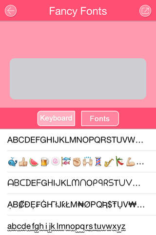 Emojis Icon - New Funny Emoticons,Fonts & Unicode App screenshot 3