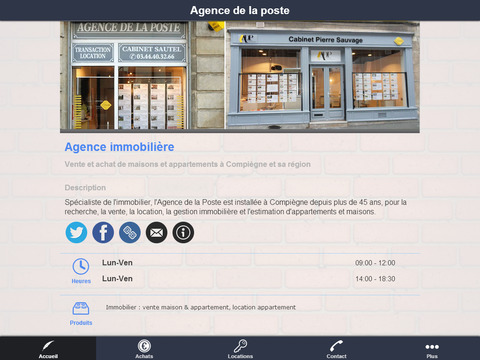 【免費生活App】Agence de la poste-APP點子