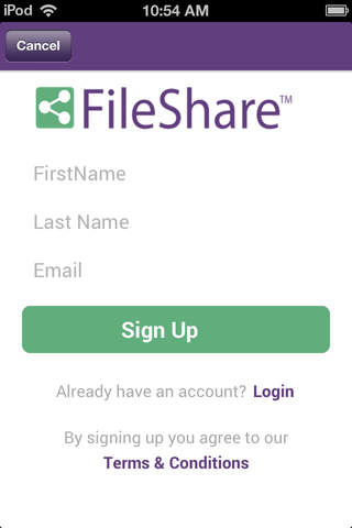 Vembu FileShare screenshot 2