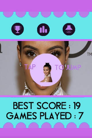 Go Girl Jump - Kim Kardashian edition (Reality,Kardashian Family edition,The Best Reality Show,Celebrity,Hollywood) screenshot 4