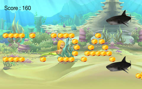 Mermaid vs Shark Attack screenshot 2