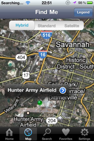 Hunter Army Airfield screenshot 3