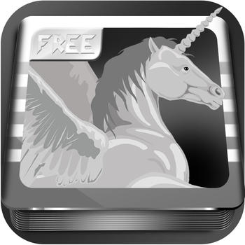 Silver Unicorn Apocalypse Wars - My Epic Dragons Castle Attack Story LOGO-APP點子