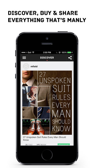 Dudepins: Men's App - Discover Cool Stuff For Guys