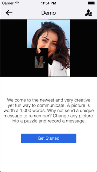 Puzslr - Photo Messaging App