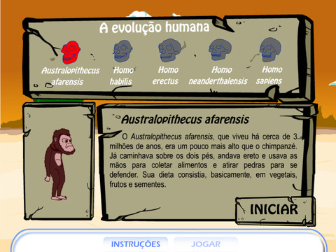 A evolução humana screenshot 2