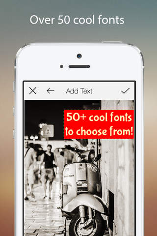 DaoPic: Black & White Edition - Free photo editor for fb, twitter, instagram and more screenshot 2