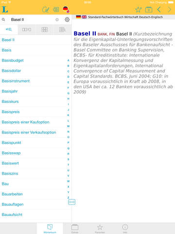 【免費書籍App】Wirtschaft Englisch<->Deutsch Fachwörterbuch Standard-APP點子