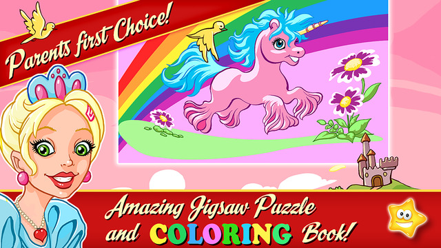 免費下載遊戲APP|Princess Fairy Tale Puzzle And Coloring Book – Mr. Pepper's magic fairytales princesses story puzzles for kids app開箱文|APP開箱王