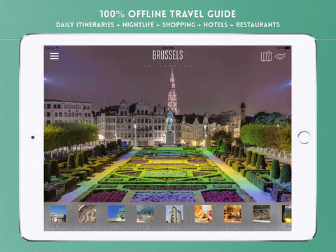免費下載旅遊APP|Brussels Travel Guide with Offline City Street and Metro Maps app開箱文|APP開箱王