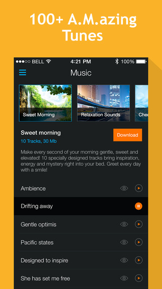 【免費健康App】Smart Alarm Clock: sleep cycles & night sounds recording-APP點子